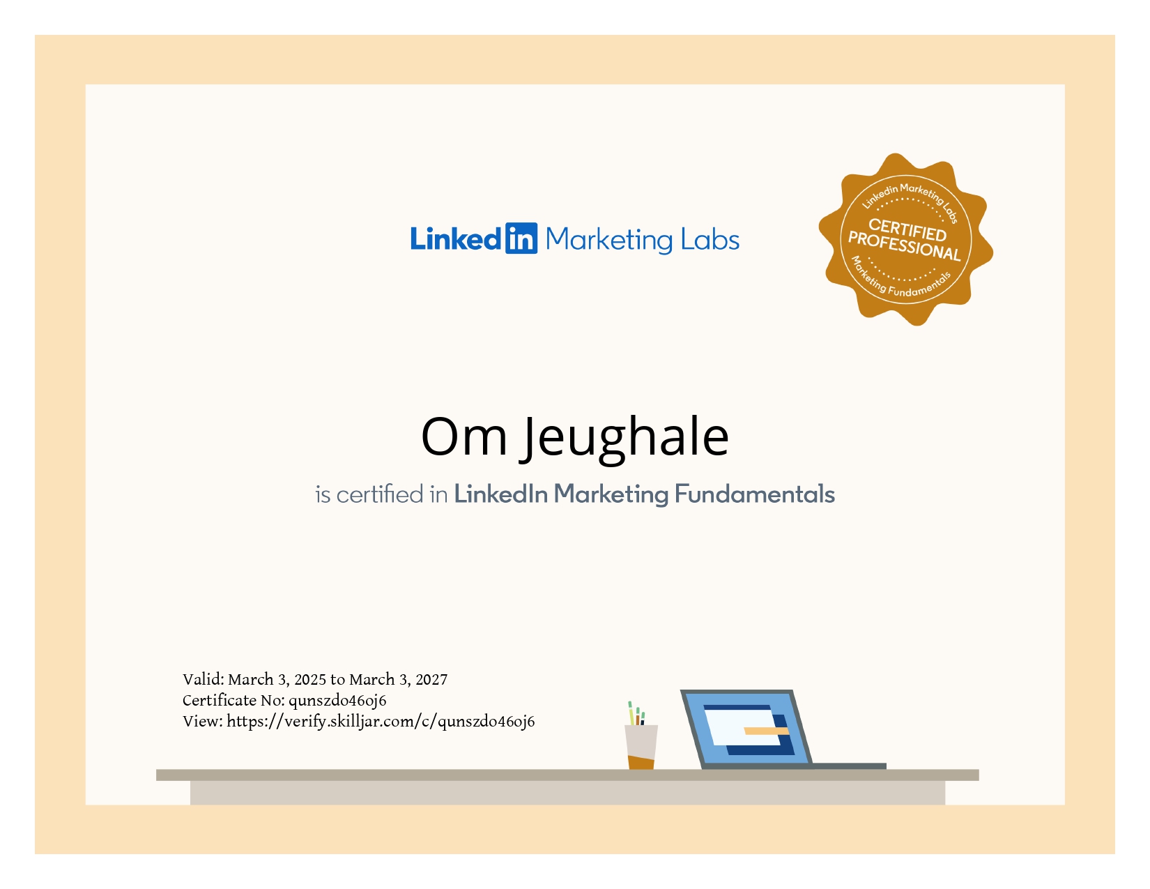 Linkedin Certification